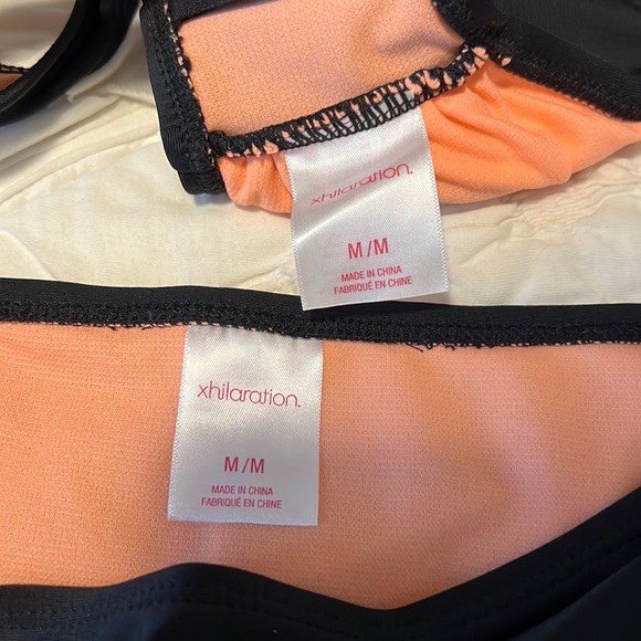 BLACK STRAPPY BIKINI WITH GEOMETRIC STRAPPY DETAILS - Picture 4 of 5